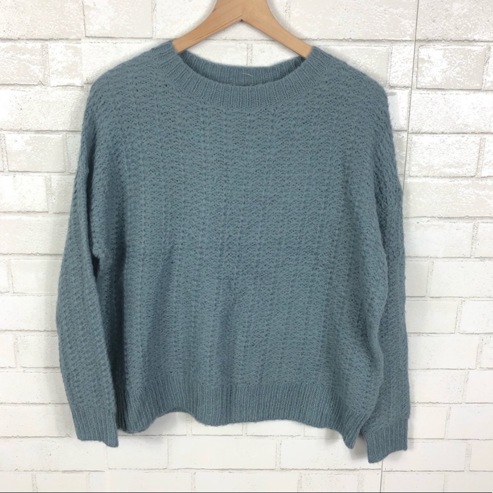 NWOT BDG Urban Outfitters Blue Knit Sweater